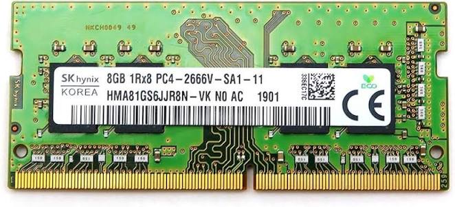Hinyx GB8 DDR4 SODIMM 2666MHz